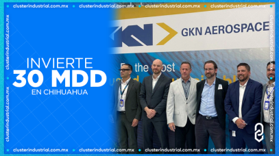 Cluster Industrial - GKN Aerospace inaugura segunda planta en Chihuahua con inversión de 30 MDD
