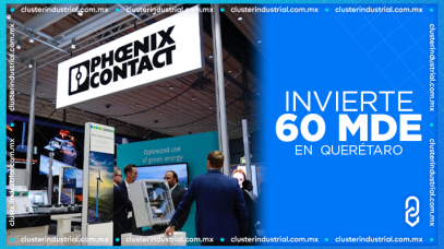 Cluster Industrial - Phoenix Contact invierte 60 MDE en nueva planta en Querétaro