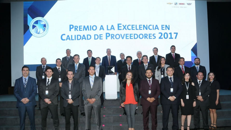 Cluster Industrial - GM México reconoce a sus proveedores por excelencia en calidad