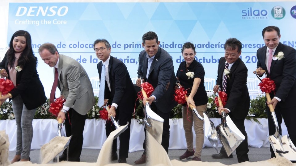 Cluster Industrial - Denso y Gobierno de Guanajuato construirá 1ª guardería empresarial