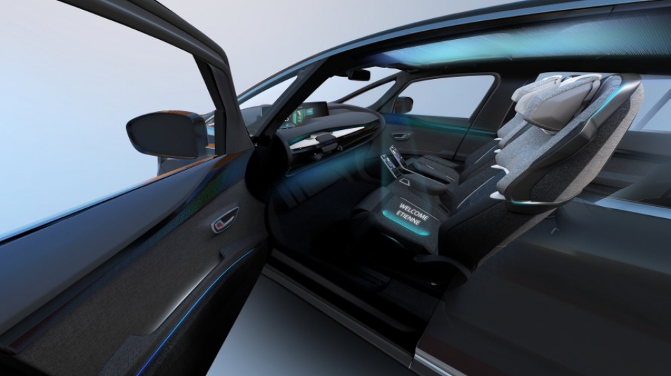 Cluster Industrial - Hella y Faurecia presentan un concepto futurista para interiores de vehículos