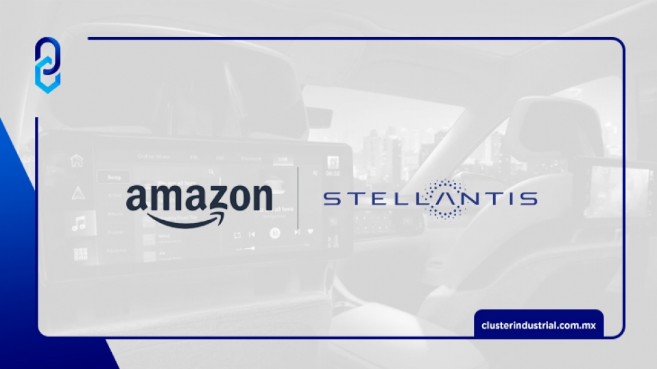 Cluster Industrial - Amazon y Stellantis desarrollarán autos más inteligentes
