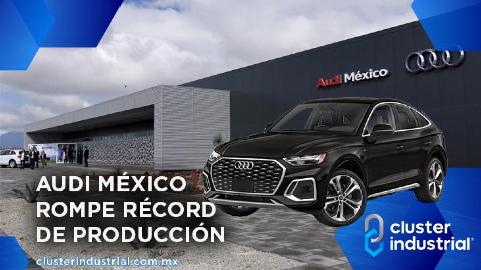 Cluster Industrial - Audi México rompe récord de producción con 178 mil camionetas Q5 en 2022