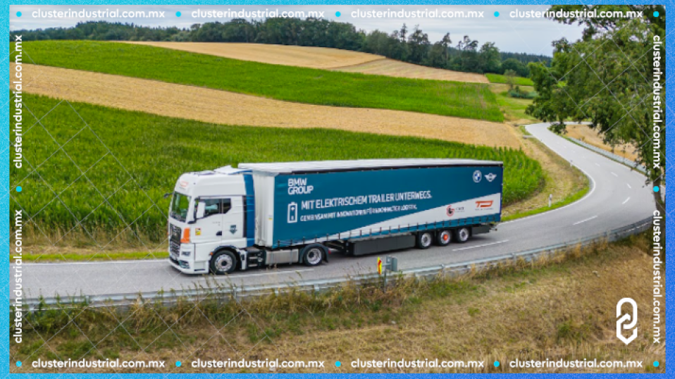 Cluster Industrial - BMW Group Logistik prueba con éxito un camión eléctrico