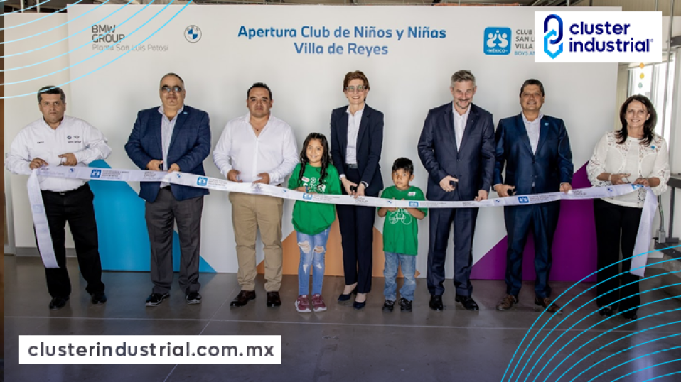 Cluster Industrial - BMW Group Planta San Luis Potosí trabaja en la sede del Club de Niños y Niñas