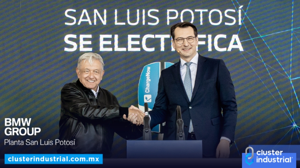 Cluster Industrial - BMW Group anuncia inversión de 800 MDE en San Luis Potosí