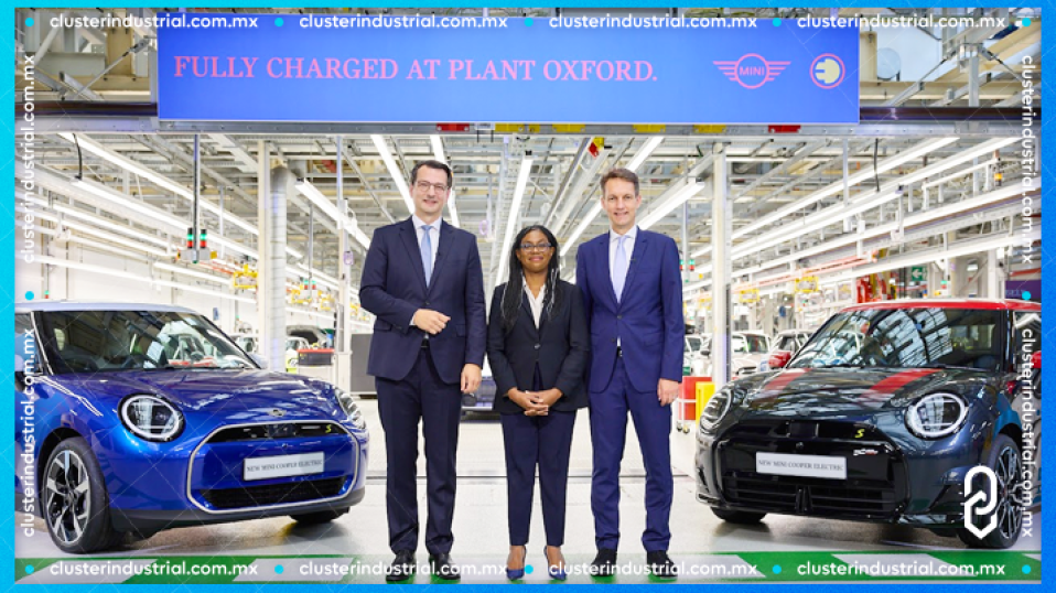 Cluster Industrial - BMW Group invierte 750 MDD en su planta de MINI en Oxford para la producción de EVs