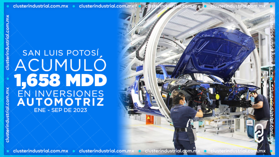 Cluster Industrial - BMW mantiene a San Luis Potosí en el top de estados con inversión automotriz en 2023