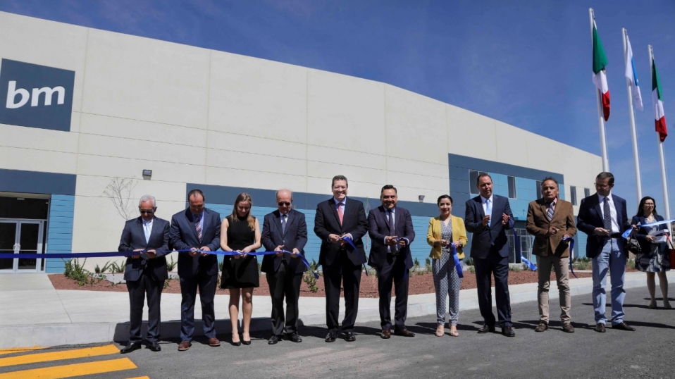 Cluster Industrial - BM de México inaugura planta en Tlaxcala con 200 MDP en inversión