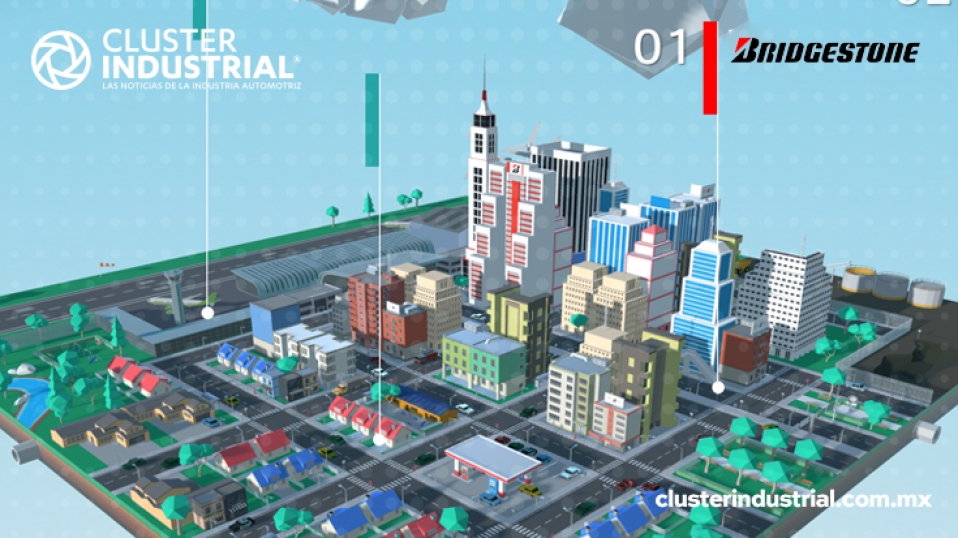 Cluster Industrial - Bridgestone muestra su ciudad virtual del futuro en CES 2021