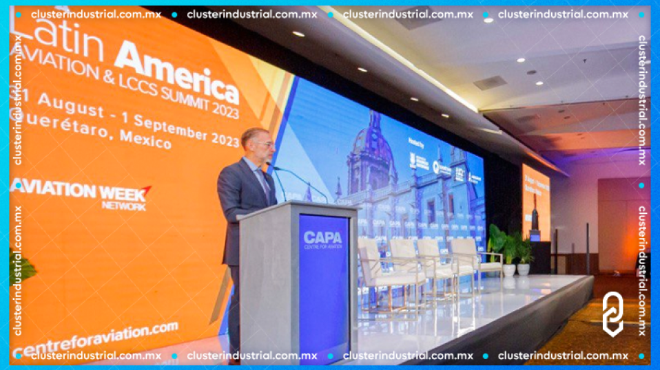Cluster Industrial - CAPA 2023 atrae a Querétaro a más de 200 líderes de la aviación