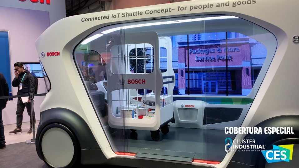 Cluster Industrial - CES 2020: El transbordador IoT de Bosch