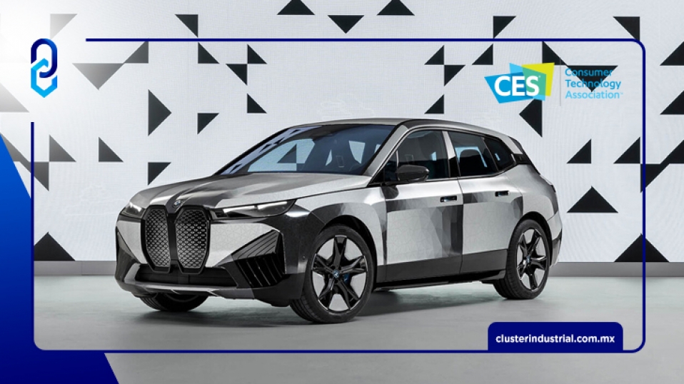 Cluster Industrial - CES 2022: El BMW que cambia de color según el ánimo del conductor