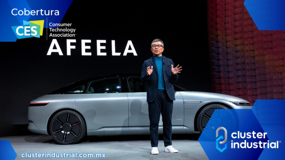Cluster Industrial - CES 2023: Honda y Sony presentan Afeela, su nuevo concepto de EV