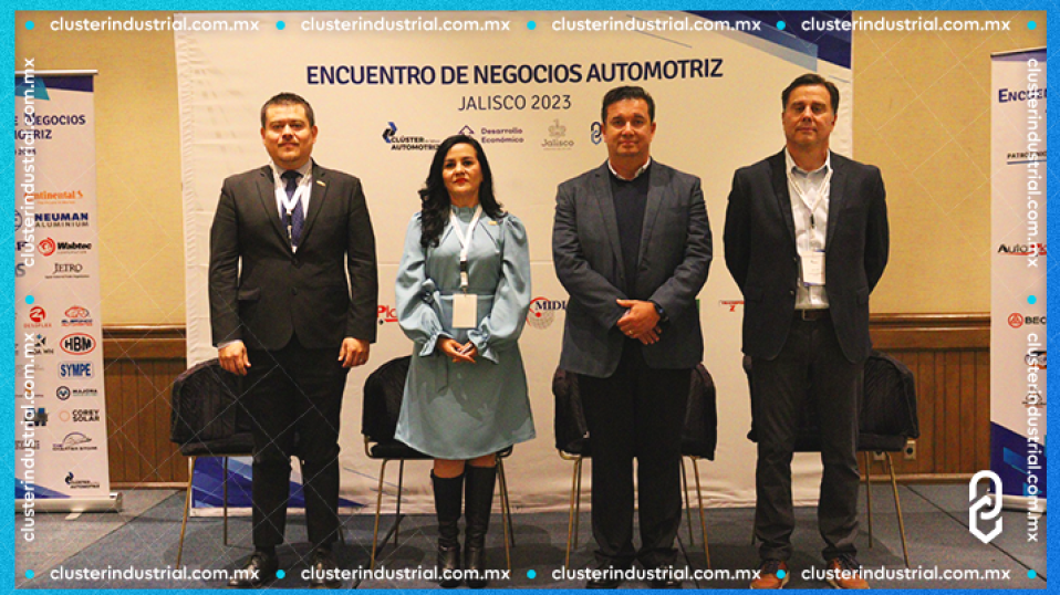 Cluster Industrial - Celebran primer Encuentro de Negocios Automotriz Jalisco 2023