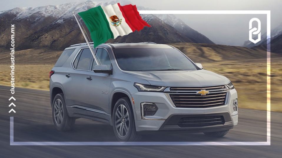 Cluster Industrial - Chevrolet Traverse 2022 llegará a México a finales de 2021