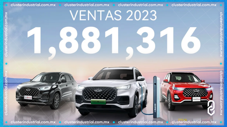 Cluster Industrial - Chirey supera expectativas en México: vendió más de 38 mil autos en 2023