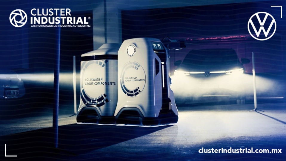Cluster Industrial - Conoce el nuevo robot de carga móvil de Volkswagen