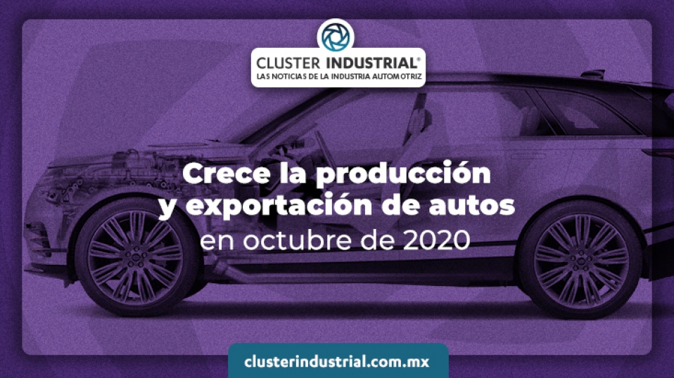 Cluster Industrial - Crece la producción y exportación de autos en octubre de 2020
