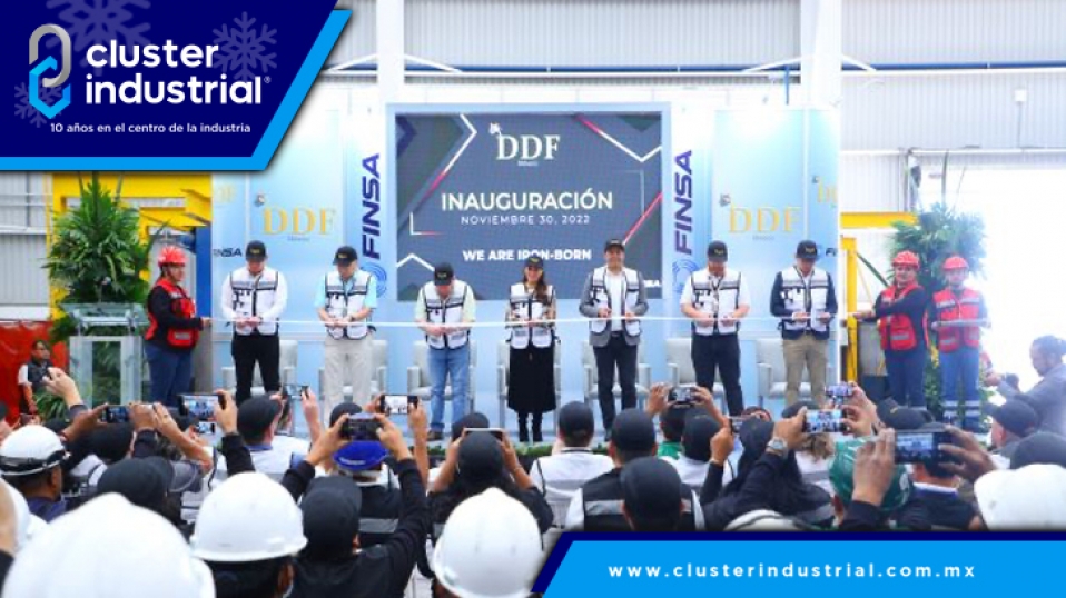 Cluster Industrial - DDF México invierte 25 MDD en su nueva planta en Aguascalientes