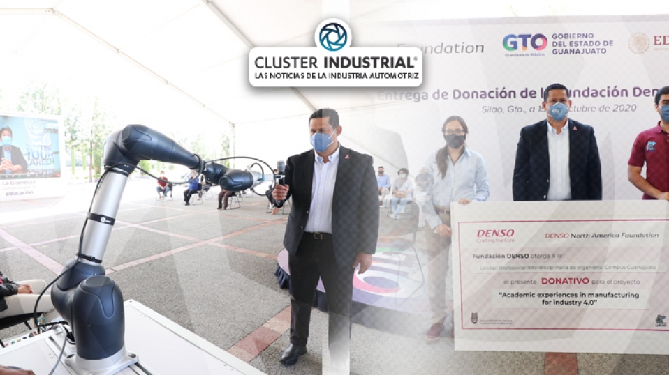 Cluster Industrial - DENSO apoya el desarrollo tecnológico en universidades de Guanajuato