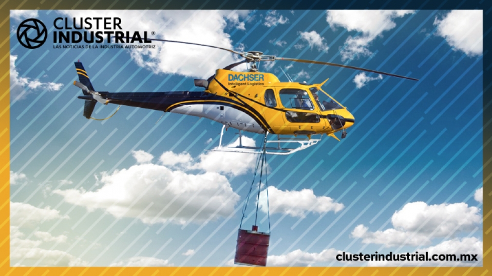 Cluster Industrial - Dachser México transporta suministros automotrices de carga crítica por helicóptero