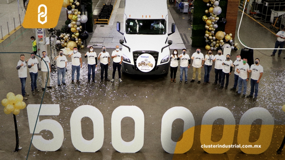 Cluster Industrial - Daimler Trucks celebra medio millón de unidades producidas en México