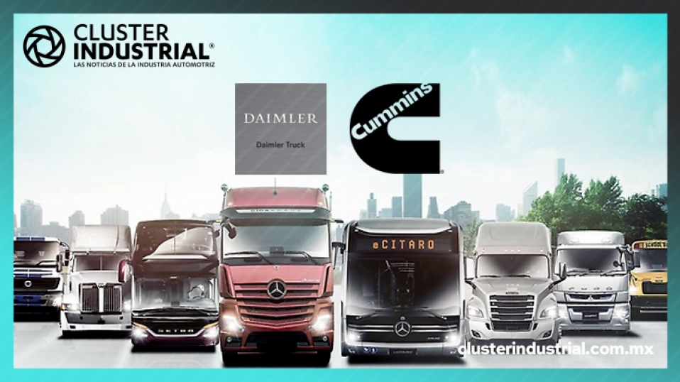 Cluster Industrial - Daimler Truck y Cummins trabajarán en motores de rango medio