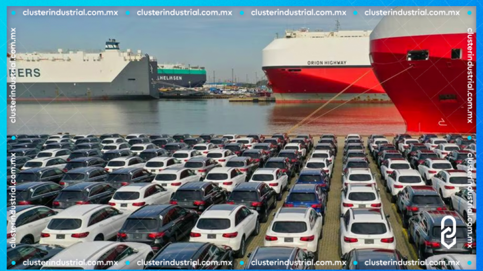 Cluster Industrial - De enero a septiembre de 2023, aumentó un 22.5% el flujo de vehículos en puertos mexicanos