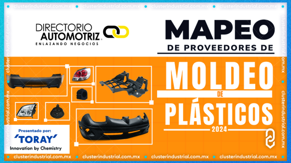 Cluster Industrial - Directorio Automotriz: Hay 900 empresas de moldeo de plástico en México