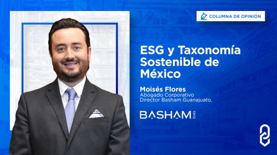 Cluster Industrial - ESG y la Taxonomía Sostenible de México