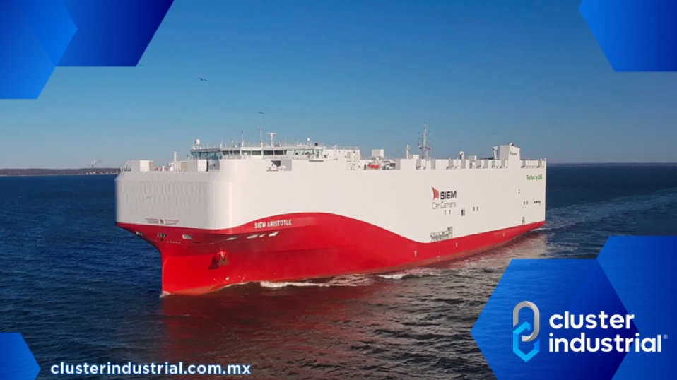 Cluster Industrial - El buque carguero de autos más grande del mundo opera en el puerto de Veracruz