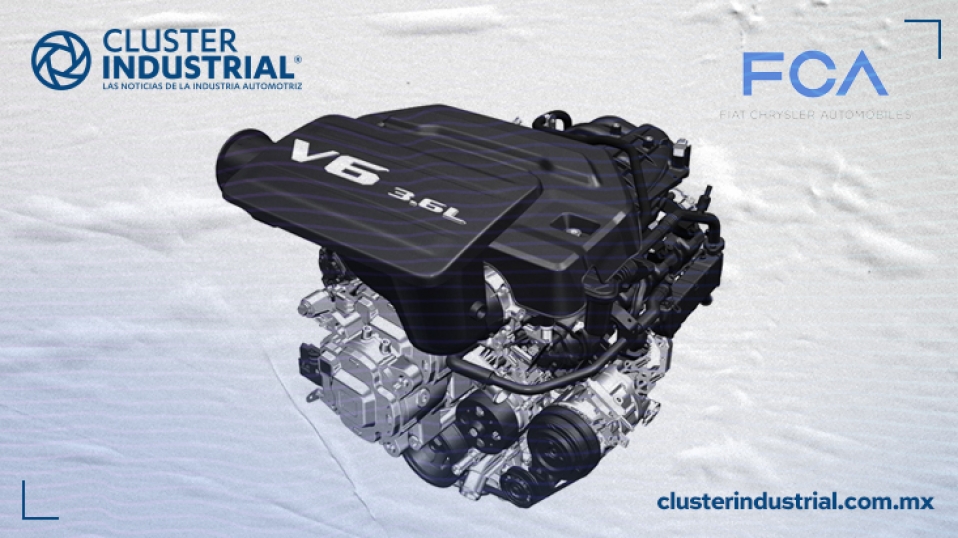 Cluster Industrial - FCA México alcanza 5 millones de motores Pentastar V6