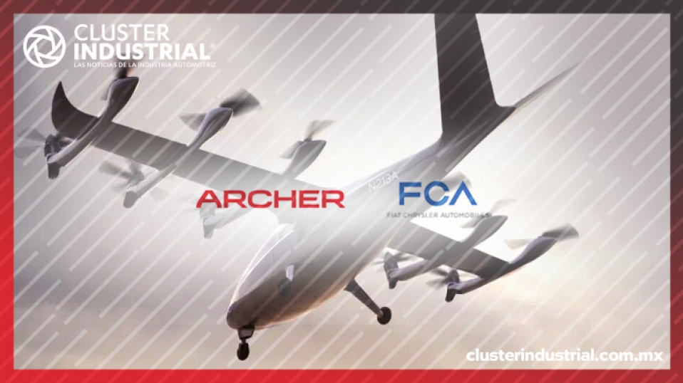 Cluster Industrial - FCA y Archer crearán la primera aerolínea eléctrica del mundo