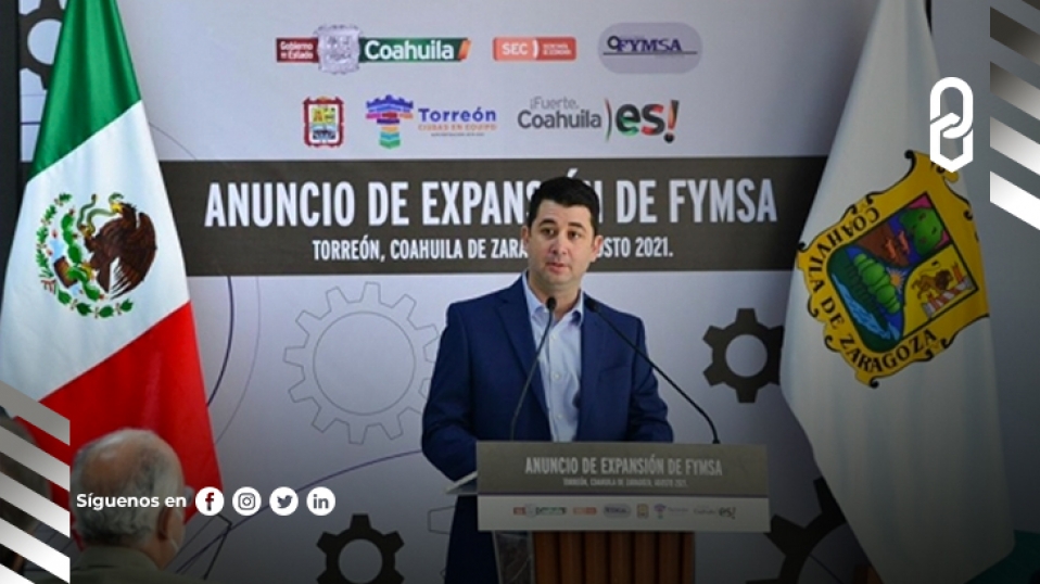 Cluster Industrial - FYMSA invertirá 4 MDD para expansión en Torreón