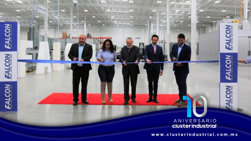 Cluster Industrial - Falcon Sheet Metal industries inaugura planta en Apaseo el Grande por 10 MDD