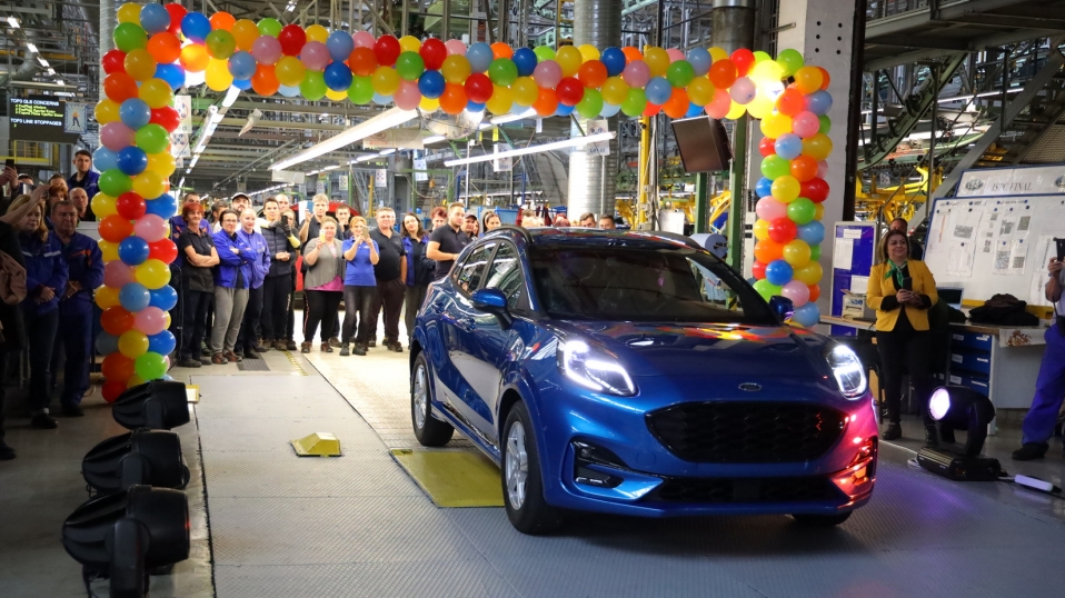 Cluster Industrial - Ford comienza la producción del nuevo Puma en Rumania