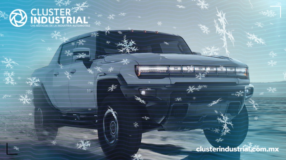 Cluster Industrial - GMC HUMMER EV inicia pruebas de invierno