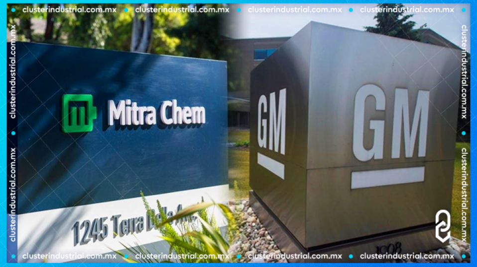 Cluster Industrial - GM invierte 60 MDD en Mitra Chem para la producción de baterías para vehículos eléctricos