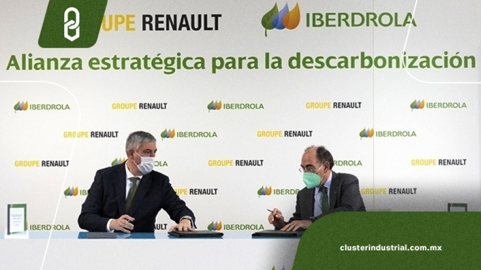 Cluster Industrial - Grupo Renault sella alianza con Iberdrola
