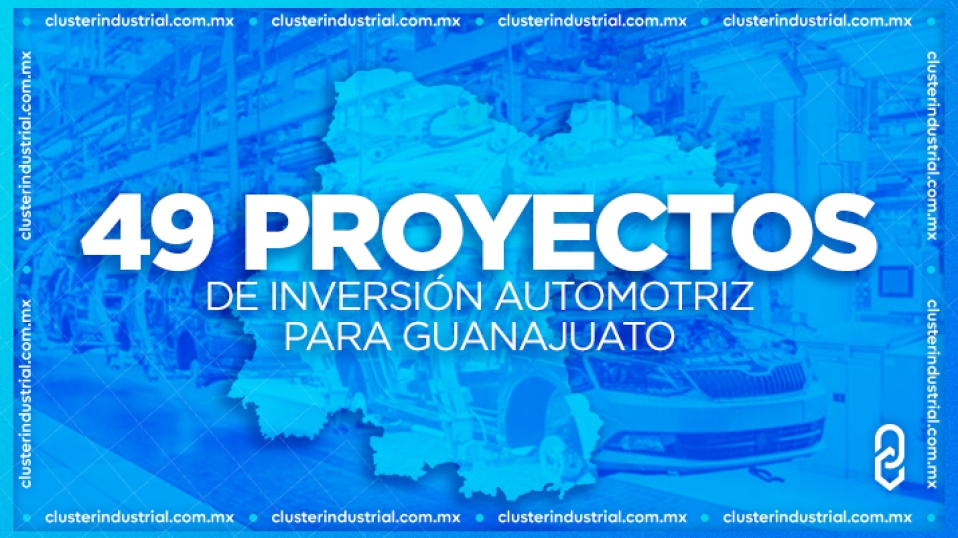 Cluster Industrial - Guanajuato atrajo 49 proyectos de inversión automotriz en 2023