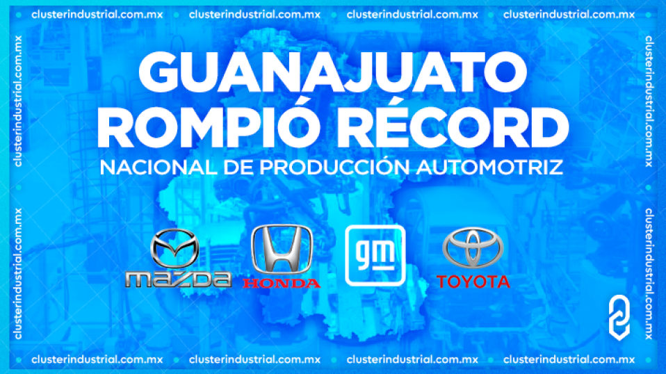 Cluster Industrial - Guanajuato rompió récord: 788 mil vehículos ensamblados en 2023