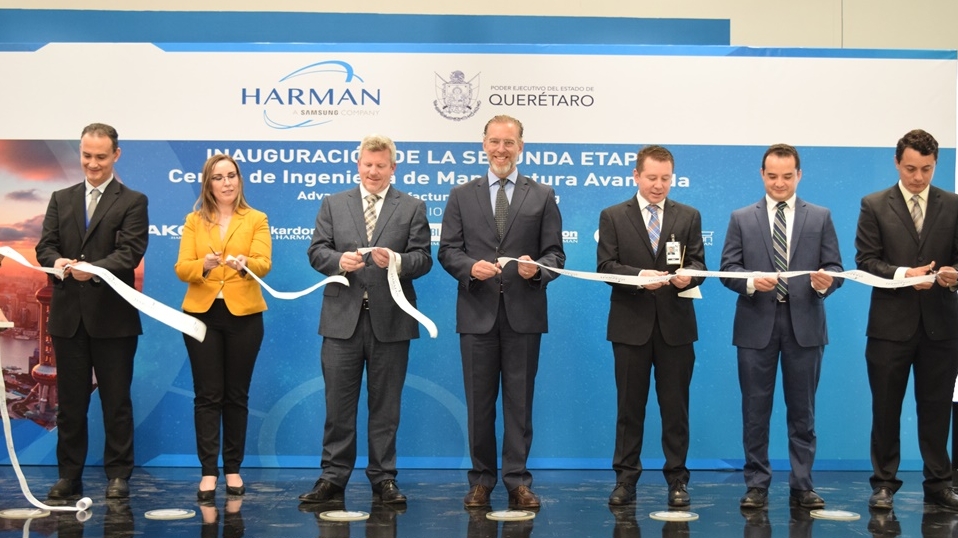 Cluster Industrial - HARMAN inaugura 2ª etapa de Centro de Ingeniería en Querétaro