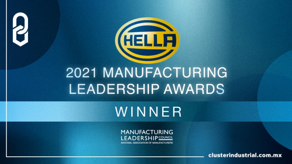 Cluster Industrial - HELLA gana Premio al Liderazgo en Fabricación 2021