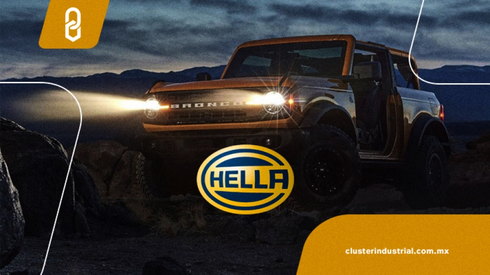 Cluster Industrial - HELLA produce los faros LED del Bronco Sport de Ford
