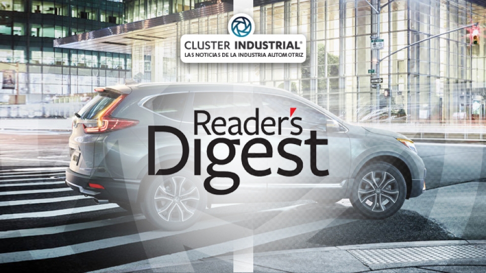 Cluster Industrial - Honda CR-V recibe el premio a Mejor Camioneta Familiar por cuarto año consecutivo