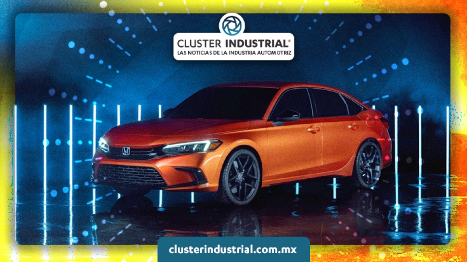 Cluster Industrial - Honda estrenó el Civic 2022 en Twitch