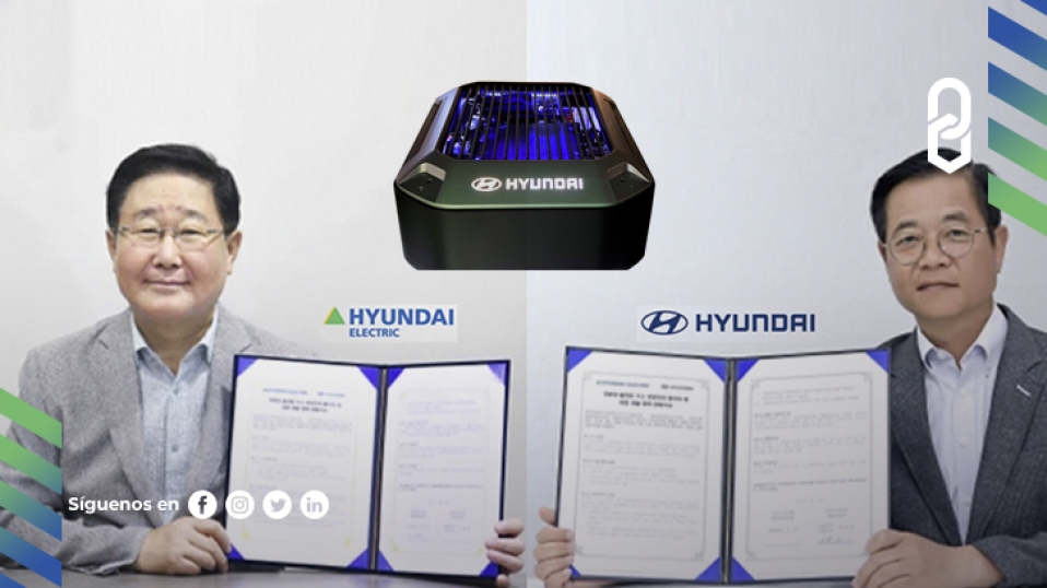 Cluster Industrial - Hyundai Motor y Hyundai Electric se alían para producir baterías de hidrógeno