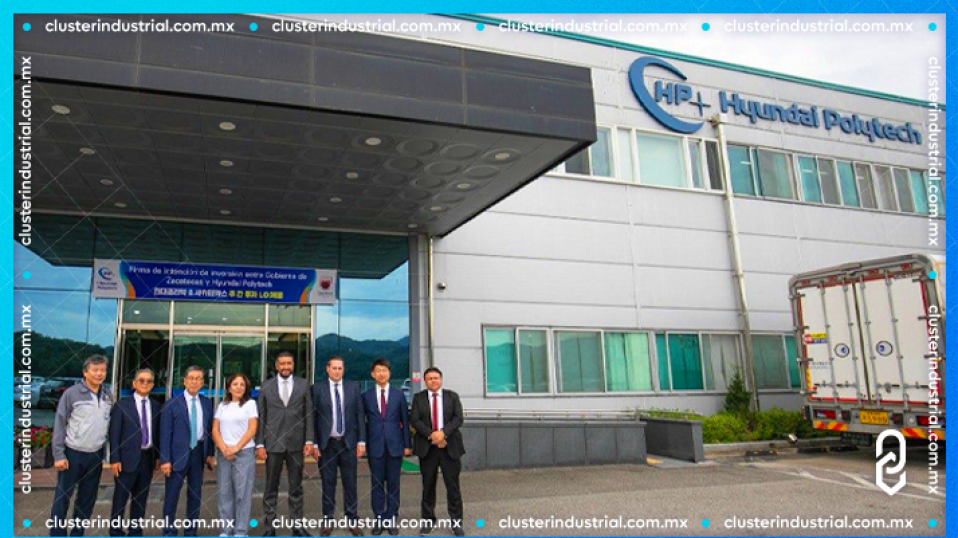 Cluster Industrial - Hyundai Polytech invertirá 20 MDD para una nueva planta en Zacatecas