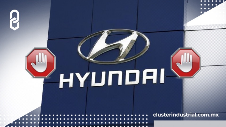 Cluster Industrial - Hyundai suspende producción en EUA por escasez de semiconductores